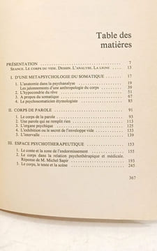 Corps du vide et espace de séance. Fédida  Pierre