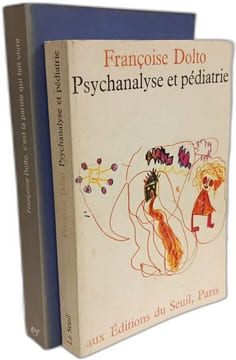 L'image inconsciente du corps + c'est la parole qui fait vivre + Psychanalyse et pédiatrie + Inconscient et destins --- 4 Livres. Dolto