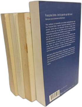 L'image inconsciente du corps + c'est la parole qui fait vivre + Psychanalyse et pédiatrie + Inconscient et destins --- 4 Livres. Dolto