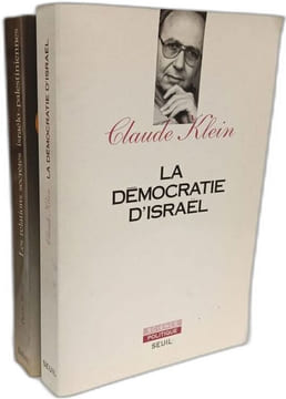 Rabin un assassinat politique + Les fous de la Paix + La démocratie d'Israël + Les relations secrètes israélo-palestiniennes --- 4 livres. Kapeliouk ...