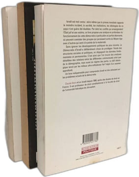 Rabin un assassinat politique + Les fous de la Paix + La démocratie d'Israël + Les relations secrètes israélo-palestiniennes --- 4 livres. Kapeliouk ...