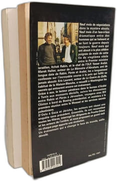 Rabin un assassinat politique + Les fous de la Paix + La démocratie d'Israël + Les relations secrètes israélo-palestiniennes --- 4 livres. Kapeliouk ...