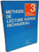 M&eacute;thode de lecture rapide Richaudeau - tome 1/ Cours th&eacute;orique + tome 2/ Exercices de contr&ocirc;le + tome 3/ Gammes et exercices d'entra&icirc;nement. ...