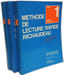 M&eacute;thode de lecture rapide Richaudeau - tome 1/ Cours th&eacute;orique + tome 2/ Exercices de contr&ocirc;le + tome 3/ Gammes et exercices d'entra&icirc;nement. ...