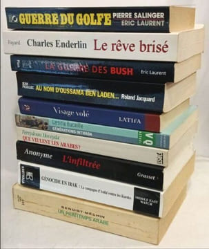 10 livres sur le moyen-orient géopolitique: Guerre du Golfe : le dossier secret (salinger) + Le Rêve brisé : Histoire de l'échec du processus de paix ...