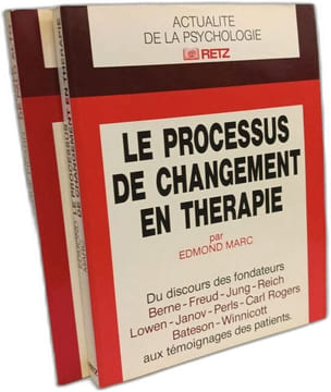 Le processus de changement en thérapie + L'école de Palo Alto --- 2 livres. Marc Edmond