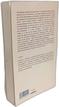 Vers une psychologie de l'Être. Maslow Abraham H
