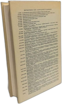 Pindare. Huit exposés suivis de discussions par D. E. Gerber Mary R. Lefkowitz Adolf Köhnken Paola Angeli Bernardini André Hurst Jaume Pòrtulas Hugh ...