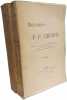 Melanges P.F. Girard. Etudes de Droit Romain dediees a M.P.F. Girard Professeur de droit romain a l'Universite de Paris - TOMES 1 & 2. Collectif