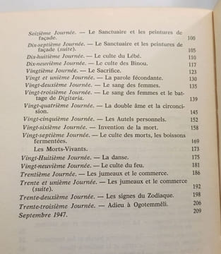 Dieu d'eau entretiens avec Ogotemmeli. Griaule Marcel