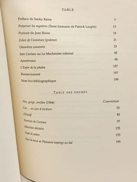 Desordres Consentis Suivi De L'Enfer De La Phobie. Proses Poetiques Encres. Raine Jean