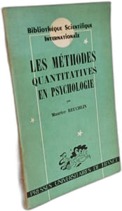 Les Méthodes quantitatives en psychologie