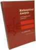 Mathematical Analysis: A Straightforward Approach. Binmore K. G