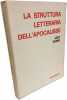 La struttura letteraria dell'apocalisse. Ugo vanni
