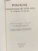 Pologne - l'insurrection de 1830-1831 sa réception en Europe. Beauvois Daniel