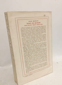 Écrits de jeunesse : . Journal 1820-1823. Mémorial. Journal des idées. Michelet Jules