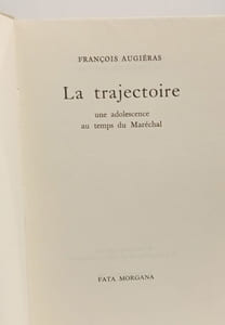 La Trajectoire - une adolescence au temps du Maréchal