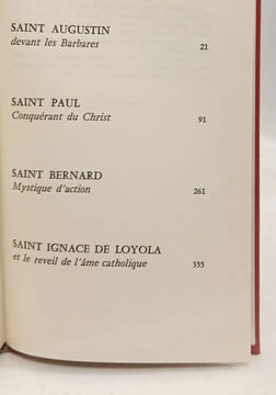 Saints témoins de leur temps. Daniel-Rops