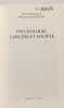 Psychologie cancers et soci&eacute;t&eacute;. P&eacute;licier Yves