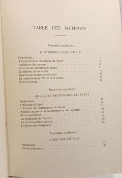 Étoiles et Atomes. Eddington