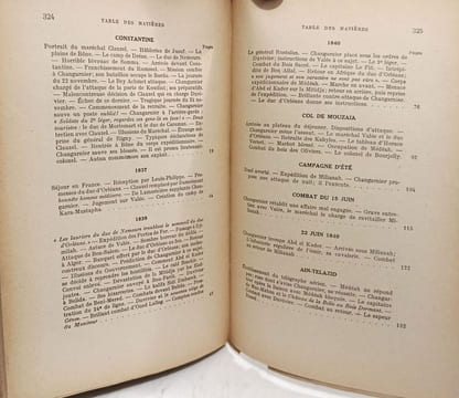 Campagnes d'Afrique 1830-1848. Mémoires du général Changarnier publiés sous les auspices de M. Théodule de Fontenay-Changarnier d'après le manuscrit ...