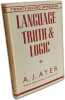 Language Truth & Logic. A.J. Ayer