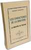 "les caract&egrave;res" de la Bruy&egrave;re / la Bruy&egrave;re au travail. Garapon R