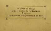 OEUVRES (Le Devin du Village Lettres Ecrites de la Montagne Dialogues Les R&ecirc;veries d'un Promeneur Solitaire). ROUSSEAU J.-J