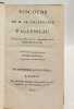 Discours - TOME SECOND - Nouvelle &eacute;dition augment&eacute;e de ses Instructions &agrave; son fils. AGUESSEAU ( M. Le Chancelier D' )