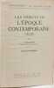 Les d&eacute;buts de l'&eacute;poque contemporaine classe de premi&egrave;re. Hallynck P