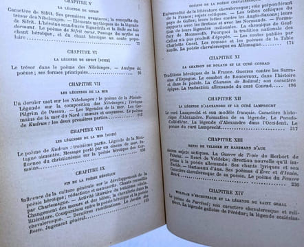 La littérature Allemande au Moyen âge et les origines de l'épopée germanique --- 3e éd. revue et corrigée. A. Bossert