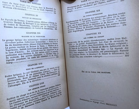La littérature Allemande au Moyen âge et les origines de l'épopée germanique --- 3e éd. revue et corrigée. A. Bossert
