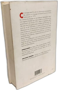 Nouveau Dictionnaire encyclopédique des sciences du langage