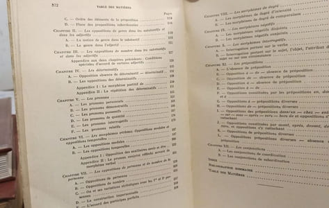 Systéme Grammatical de la Langue Francaise