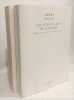 Les &eacute;tincelles du hasard : TOME 1/ Connaissance spermatique + TOME/2: Ath&eacute;isme de l'&eacute;criture. Henri Atlan