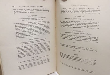 Mémoires de la Reine Hortense publiés par Le Prince Napoléon - Tome 1 et 2. Reine Hortense