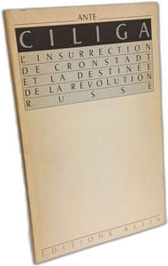 L'insurrection de cronstadt et la destinee de la revolution russe