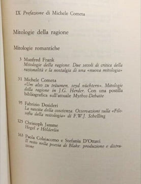 Mitologie della ragione (Biblioteca). Cometa M