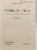 TEORIA POLITICA. Los fundamentos del pensamiento pol&iacute;tico del siglo XX. BRECHT  Arnold