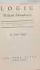 Logic Without Metaphysics; And Other Studies in the Philosophy of Science. Nagel  Ernest