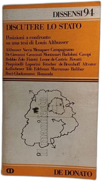 Discutere Lo Stato: Posizioni a confronto su una tesi di louis Althusser. louis Althusser