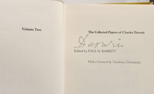 The Collected Papers of Charles Darwin - VOLUME ONE & TWO