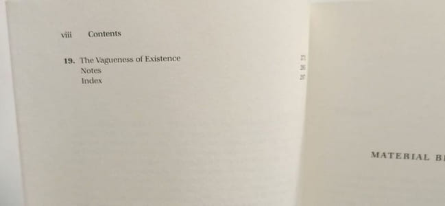 Material Beings: The Crucial Balance