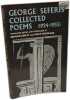 George Seferis: collected poems 1924-1955. George Seferis  Philip Sherrard And Edmund Keeley