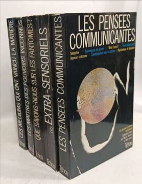 Les pensées communicantes + Les extra-sensoriels + Les maitres des pouvoirs inconnus + Ces mediums qui ont vaincu la matière + Que savons-nous sur les ...