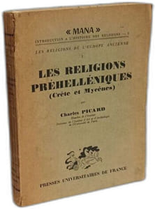 Les religions de l'Europe ancienne - 1 - Les religions préhelléniques (Crète et Mycènes)