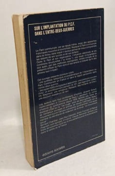 Sur l'implantation du parti communiste français dans l'entre-deux-guerres (Biblio Generale). Girault J
