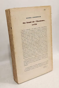 Au fond de l'homme cela (le livre du ça)