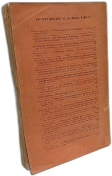 La Décomposition politique du socialisme allemand 1914-1919. Charles Andler