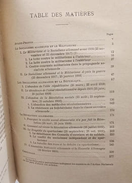 La Décomposition politique du socialisme allemand 1914-1919. Charles Andler